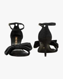 Nudistcurve Loveknot 75 Sandaletten Schwarz 10 Nudistcurve Loveknot 75 Sandaletten Schwarz -Damenmodegeschäft 00770744 001 4