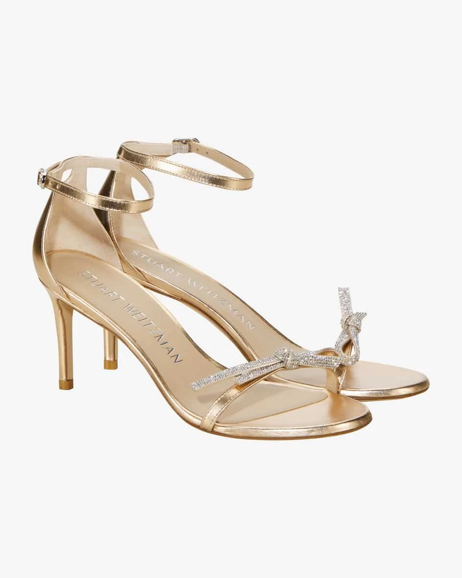 Nudist SW Bow 75 Sandaletten Golden 4 Nudist SW Bow 75 Sandaletten Golden – Bild 2