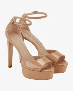 Discoplatform Sandaletten Beige -Damenmodegeschäft 00770750 001 2