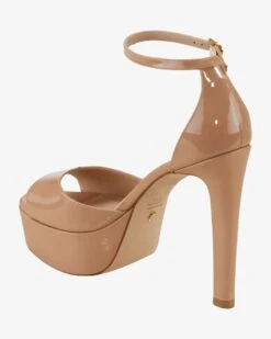 Discoplatform Sandaletten Beige -Damenmodegeschäft 00770750 001 3