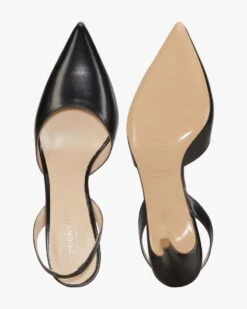 Plotter Slingback-Pumps Schwarz -Damenmodegeschäft 00770791 001 5