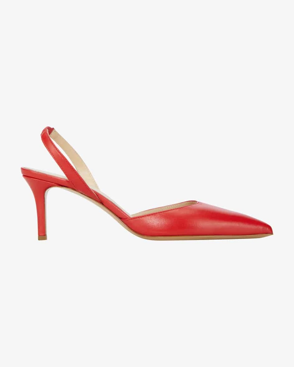 Plotter Slingback-Pumps Rot 3 Plotter Slingback-Pumps Rot