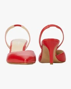 Plotter Slingback-Pumps Rot 10 Plotter Slingback-Pumps Rot -Damenmodegeschäft 00770791 003 4
