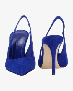 Slingback Pumps Blau -Damenmodegeschäft 00770852 002 4