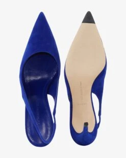 Slingback Pumps Blau -Damenmodegeschäft 00770852 002 5