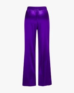 Seidenhose Violett -Damenmodegeschäft 00772120 002 2