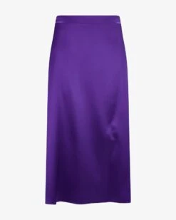 Seidenrock Violett