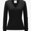 Cashmere-Pullover Schwarz