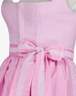 Gaby Dirndl Lang Mit Schürze Rosa -Damenmodegeschäft 00775622 003 3