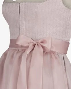 Napoli Midi-Dirndl Mit Seidenschürze Violett -Damenmodegeschäft 00775771 001 4