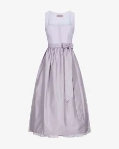 Anna Wiesndirndl Lang Mit Schürze Violett