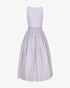 Anna Wiesndirndl Lang Mit Schürze Violett -Damenmodegeschäft 00775786 003 3