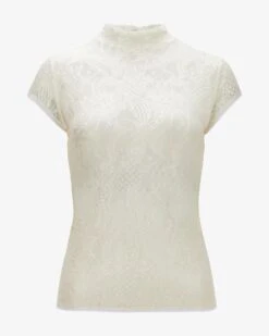 Charlotte Trachten-Blusenshirt Weiß