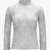 Lina Spitzenbluse Grau