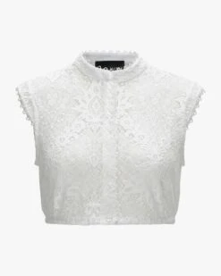 Evelyn Dirndlbluse Weiß