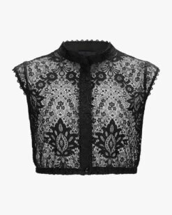 Evelyn Dirndlbluse Schwarz