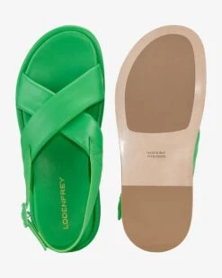 Linosa Sandalen Grün 11 Linosa Sandalen Grün -Damenmodegeschäft 00776392 004 5