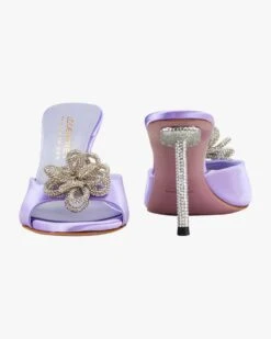 Mules Violett -Damenmodegeschäft 00777728 001 4