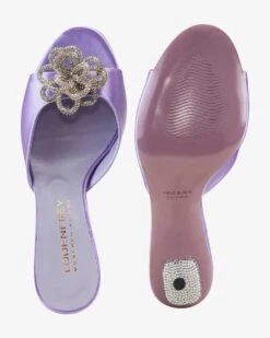 Mules Violett -Damenmodegeschäft 00777728 001 5