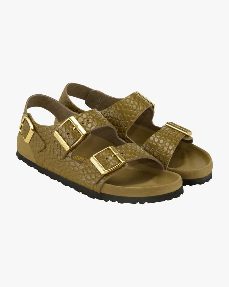 Milano Sandalen Oliv 4 Milano Sandalen Oliv – Bild 2