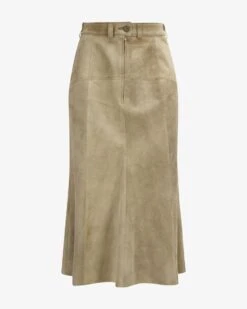 Queens Club Trachten-Lederrock Braun