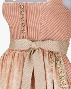 Dirndl Lang Mit Seidenschürze Orange -Damenmodegeschäft 00779191 001 3