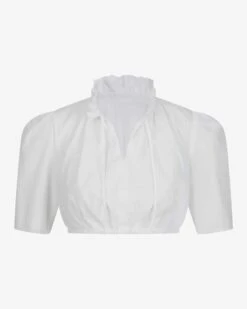 Dirndlbluse Weiß