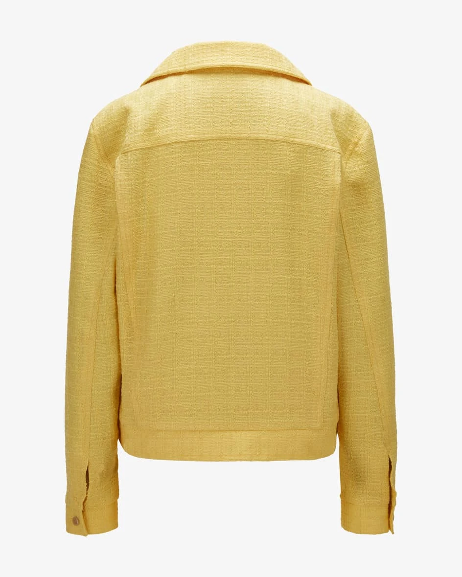 The Daria Jacke Gelb 4 The Daria Jacke Gelb – Bild 2