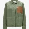 Shirtjacket Oliv