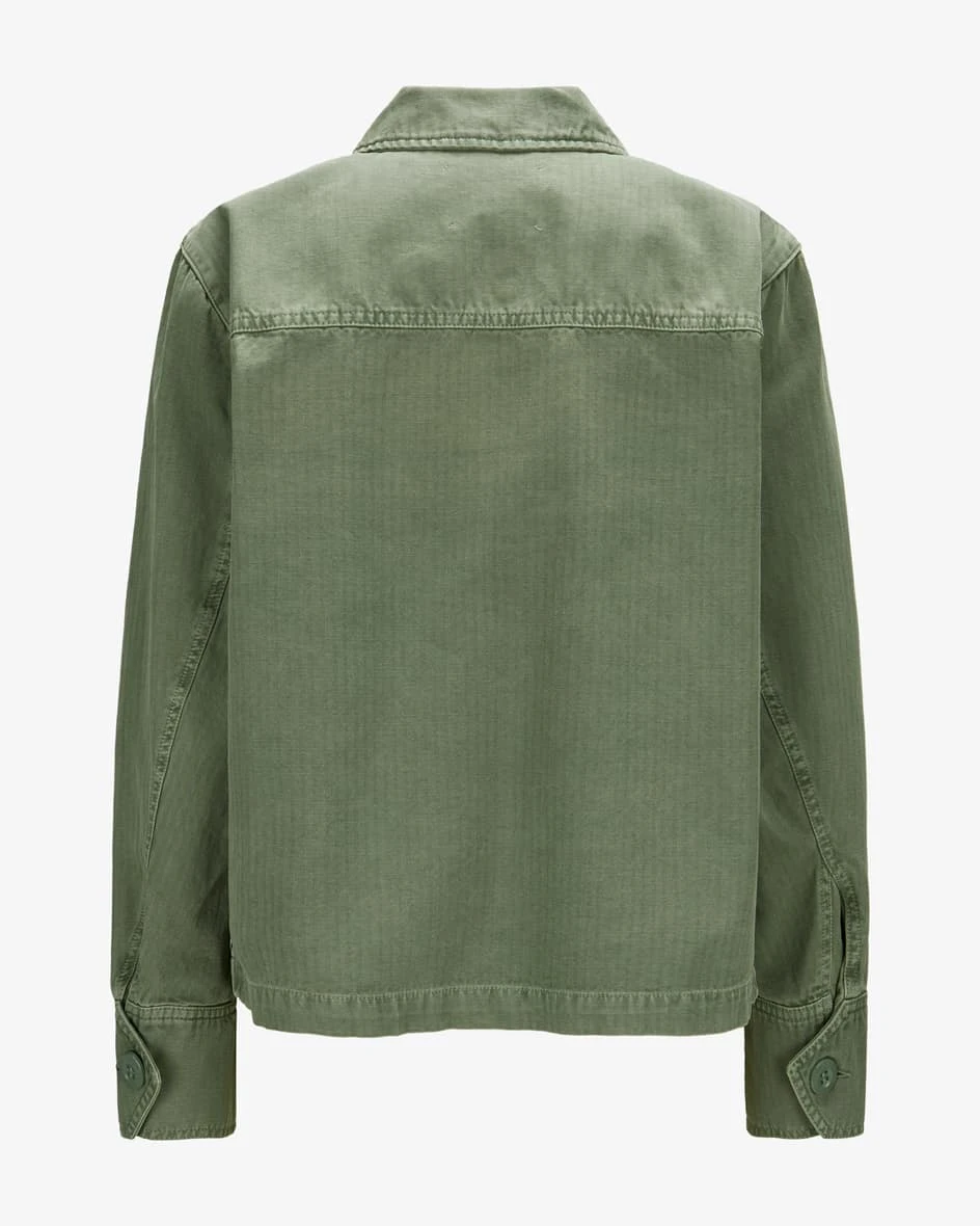 Shirtjacket Oliv 4 Shirtjacket Oliv – Bild 2