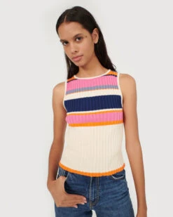 Kaia Stricktop Bunt -Damenmodegeschäft 00780549 001 3