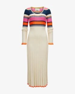 Kaia Strickkleid Beige