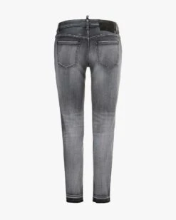 Jeans Medium Waist Skinny Grau -Damenmodegeschäft 00780654 001 2