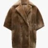 Daria Lammfelljacke Braun
