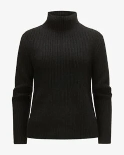 Cashmere-Pullover Schwarz