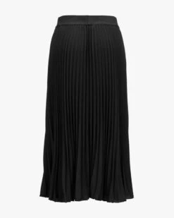 Plisseerock Schwarz -Damenmodegeschäft 00780941 002 2