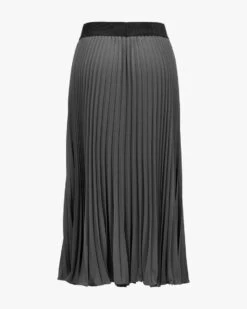 Plisseerock Grau -Damenmodegeschäft 00780941 012 2