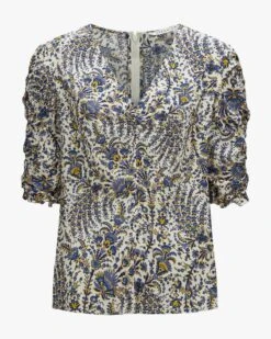 Henriette Bluse Blau
