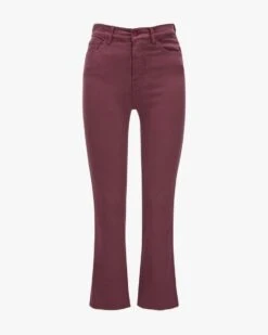 Slim Kick 7/8-Jeans Rot