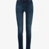 Jeans High Waist Skinny Slim Illusion Blau -Damenmodegeschäft 00781457 001 1