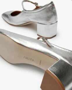 Aline Pumps Silbern -Damenmodegeschäft 00781717 002 4