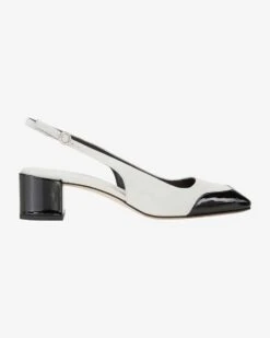 Augusta Slingback-Pumps Creme