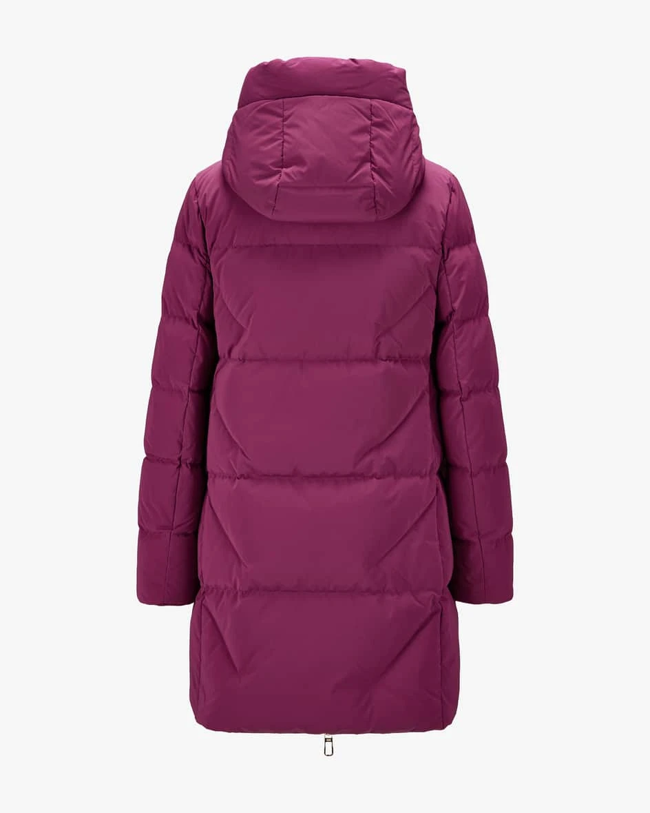 Puria Certosa Daunenmantel Violett 4 Puria Certosa Daunenmantel Violett – Bild 2
