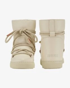 Full Leather Wedge Boots Creme 10 Full Leather Wedge Boots Creme -Damenmodegeschäft 00781776 002 4