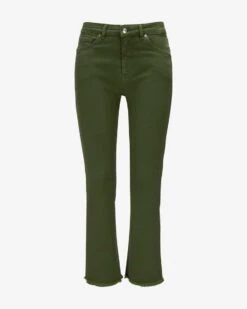 Endless 7/8-Jeans Trumpet Grün