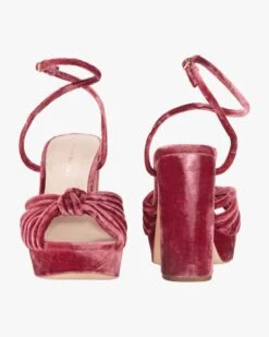 Rivka Sandaletten Rot 10 Rivka Sandaletten Rot -Damenmodegeschäft 00781997 001 4