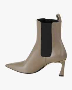 Stiefeletten Taupe -Damenmodegeschäft 00782028 001 3