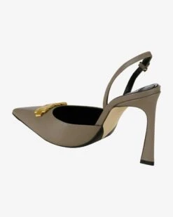 Slingback Pumps Taupe 9 Slingback Pumps Taupe -Damenmodegeschäft 00782030 001 3