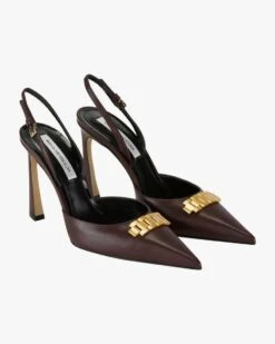 Slingback Pumps Rot -Damenmodegeschäft 00782030 002 2