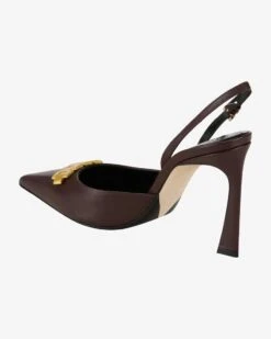 Slingback Pumps Rot -Damenmodegeschäft 00782030 002 3